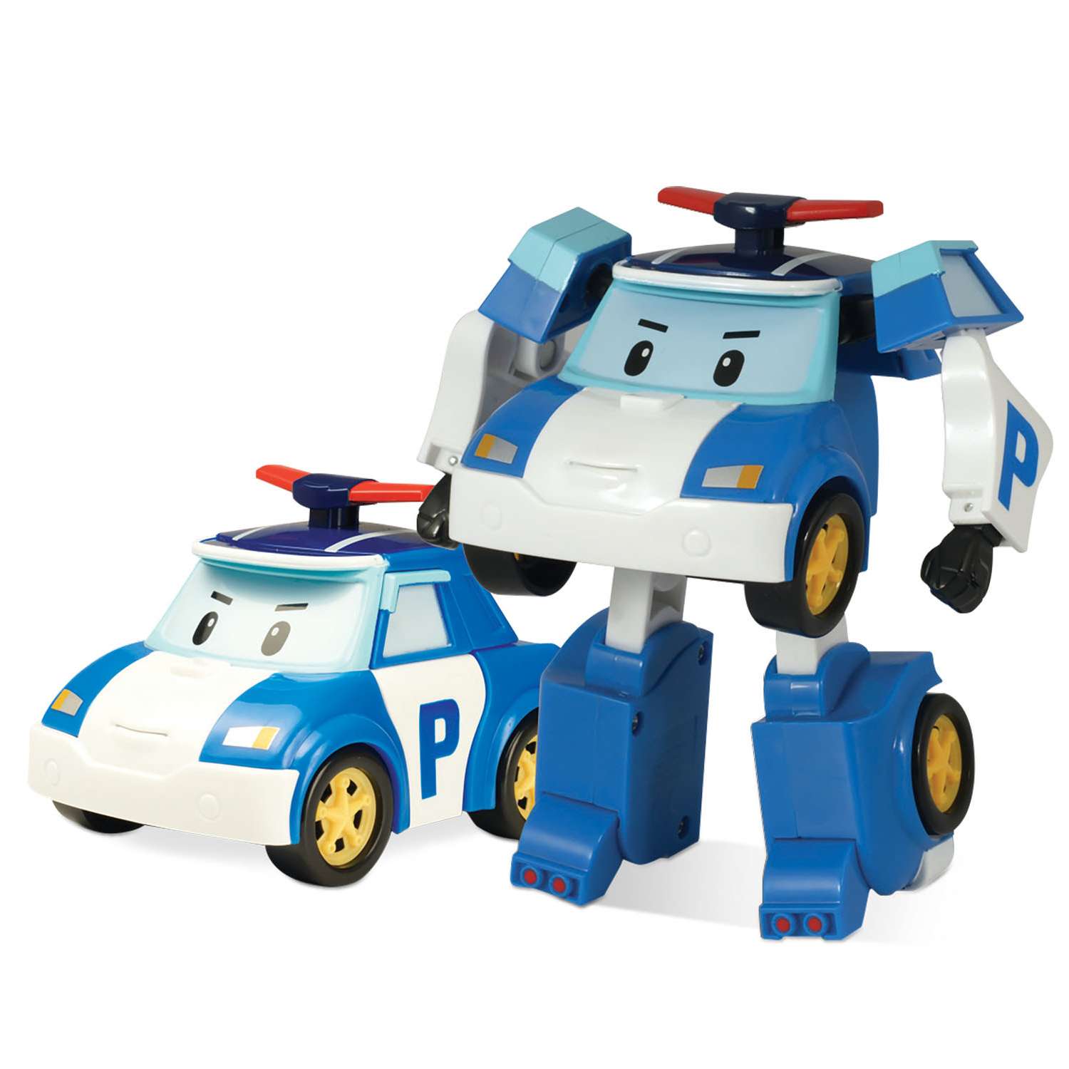 Машинка-трансформер POLI Robocar Poli Поли 10 см 83171 - фото 1