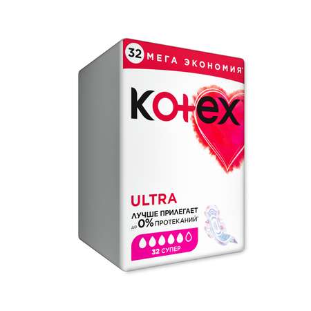 Прокладки Kotex Ultra Супер 32шт