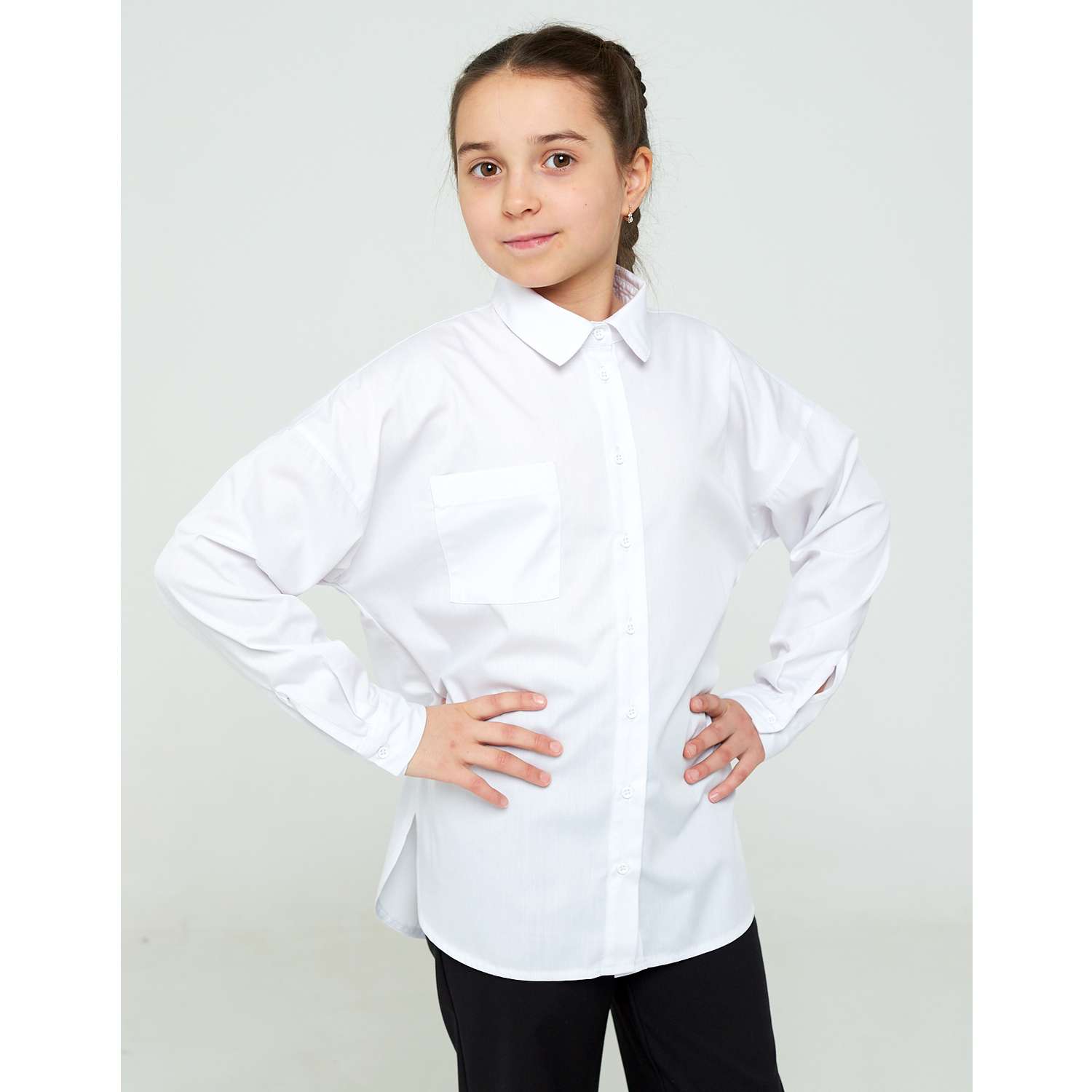 Рубашка IRINA EGOROVA RUB-Kids-Kimono_белый - фото 13