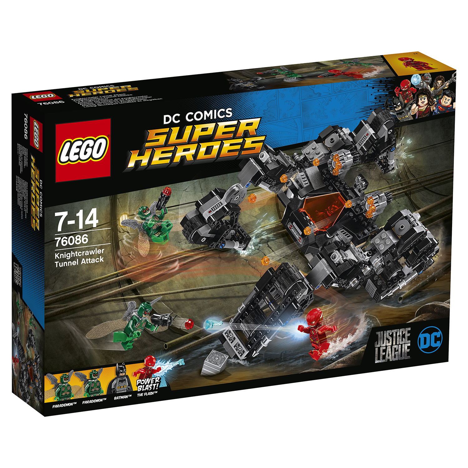 Конструктор LEGO Super Heroes Сражение в туннеле (76086) купить по цене  3699 ₽ в интернет-магазине Детский мир