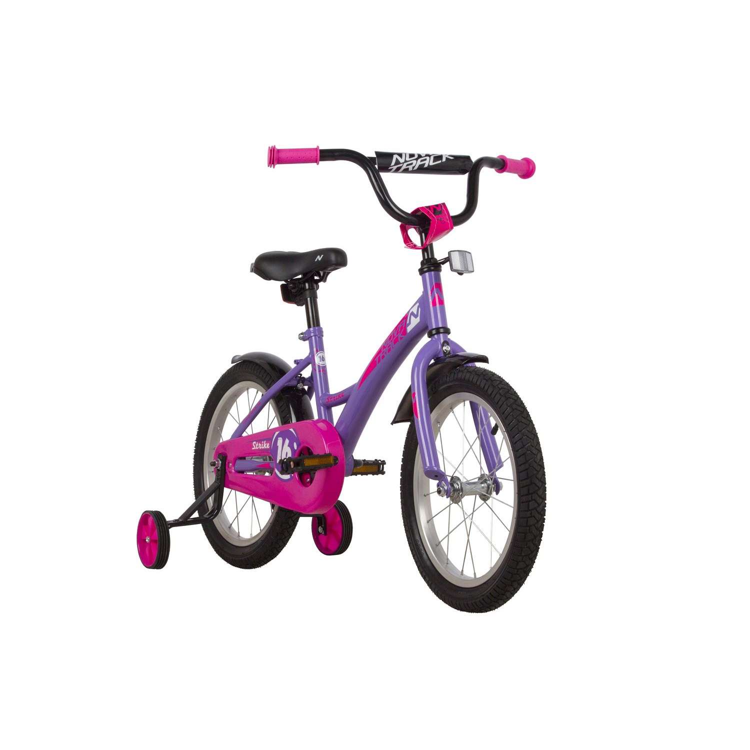 Велосипед 16STRIKE NOVATRACK фиолетовый - фото 1