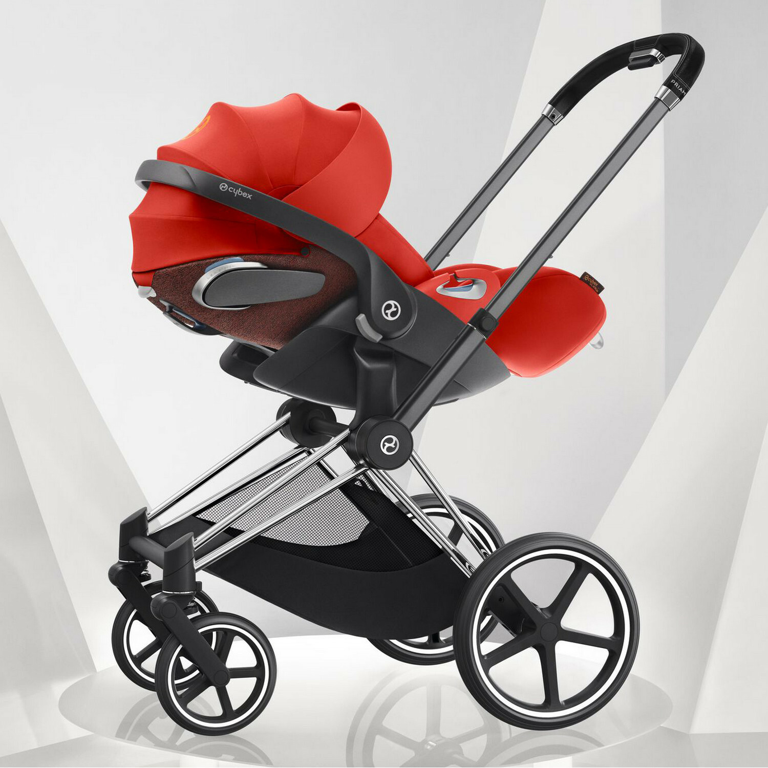 Рама для коляски Cybex Priam III Chrome Black - фото 10