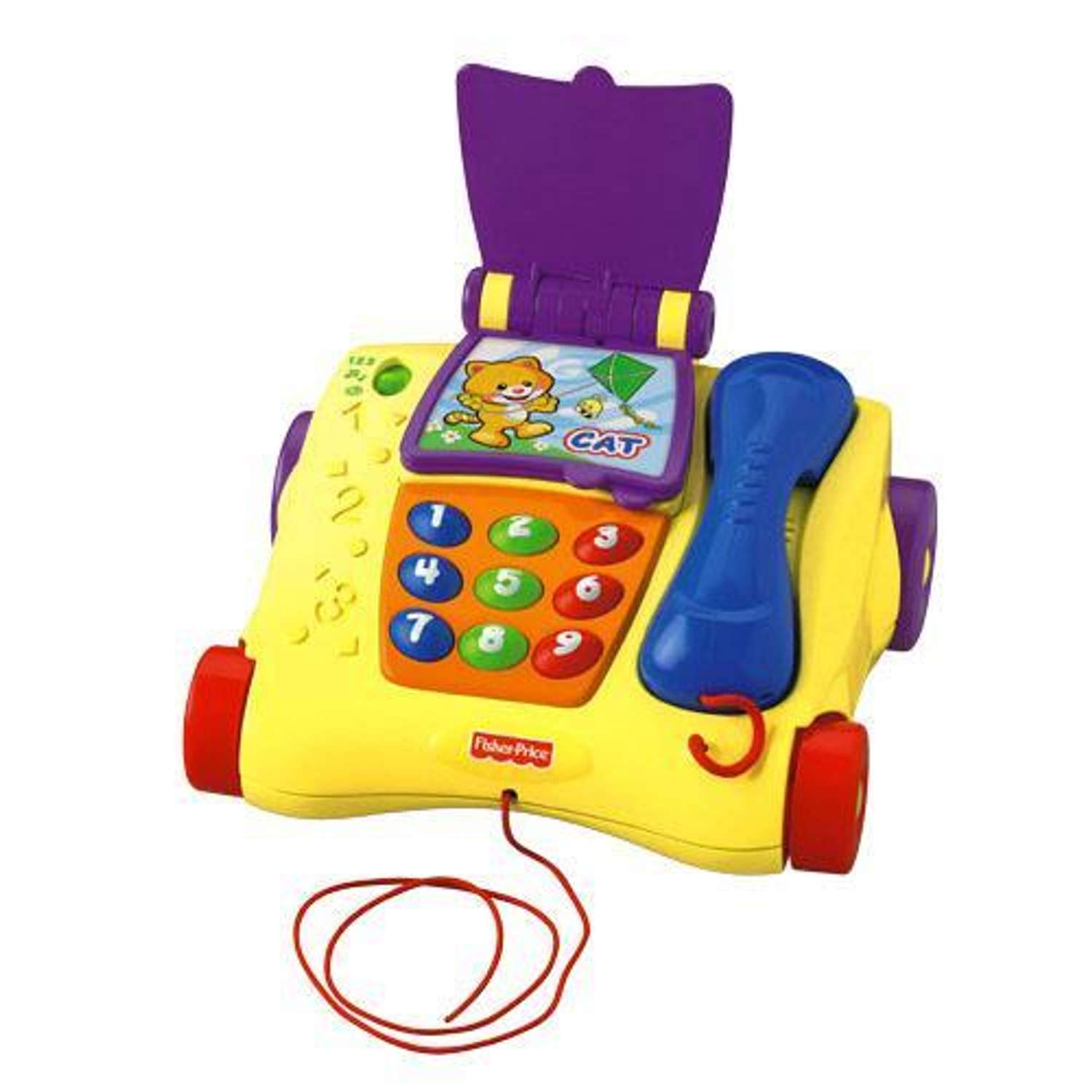 Обучающий телефон Fisher Price Смейся и учись купить по цене 4290 ₸ в  интернет-магазине Детский мир