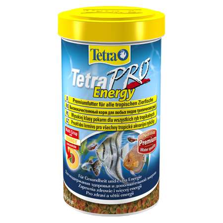 Корм для рыб Tetra 500мл Pro Energy Multi-Crisps всех видов для дополнительной энергии корм-чипсы