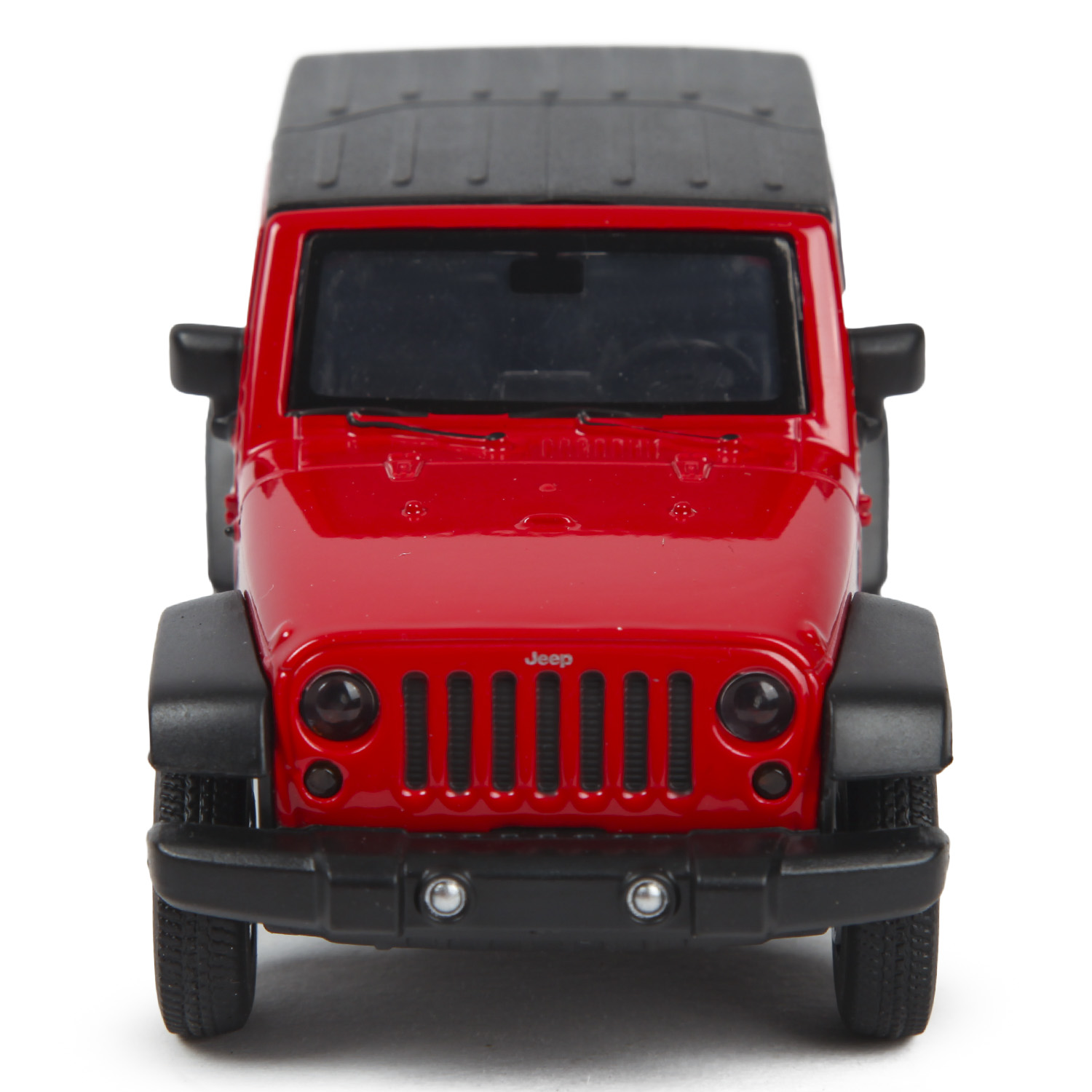 Автомобиль MSZ Jeep 1:32 инерционный красный 32331 - фото 5