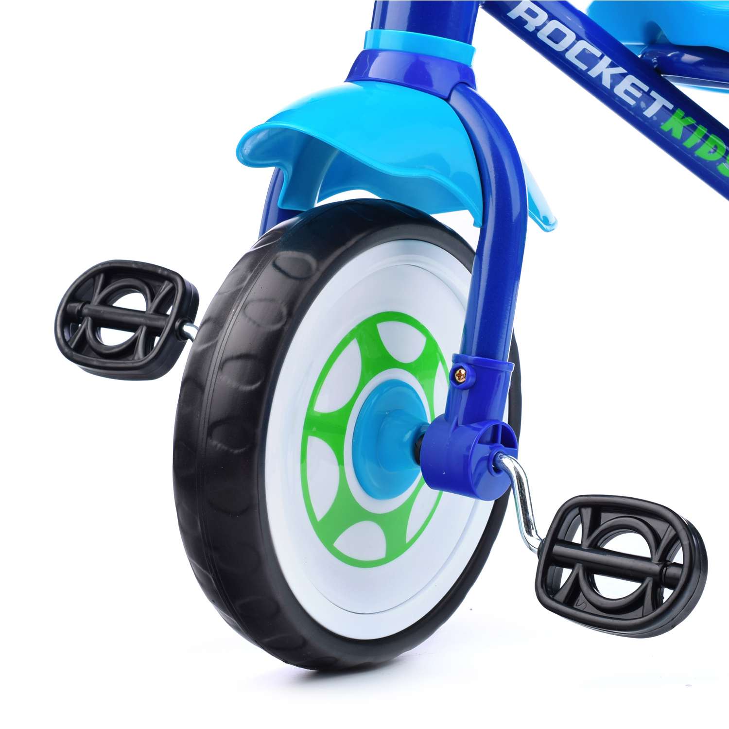 Велосипед трехколесный ROCKET синий - фото 3