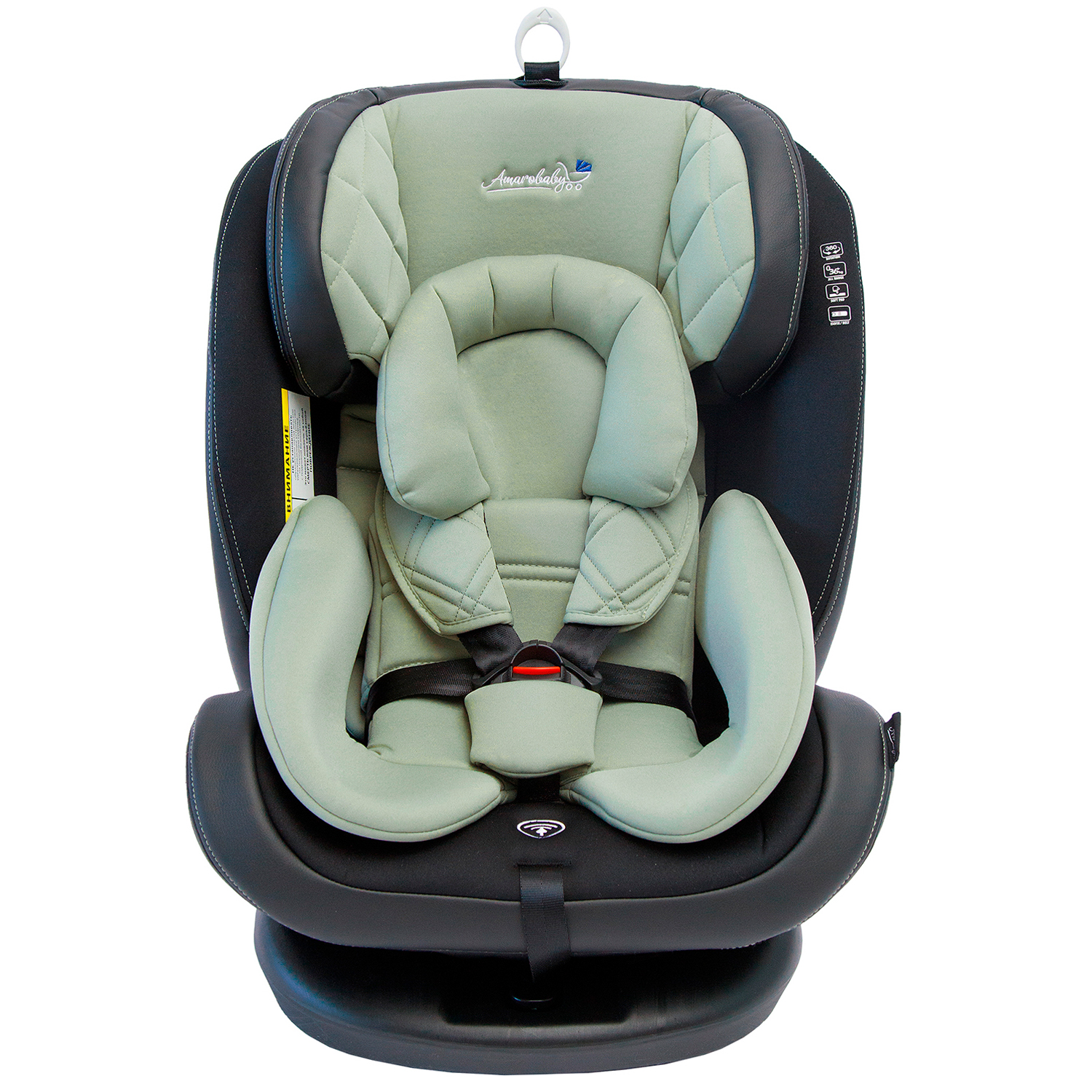 Автокресло Amarobaby ST-3 Isofix Хаки купить по цене 12769 ₽ в  интернет-магазине Детский мир