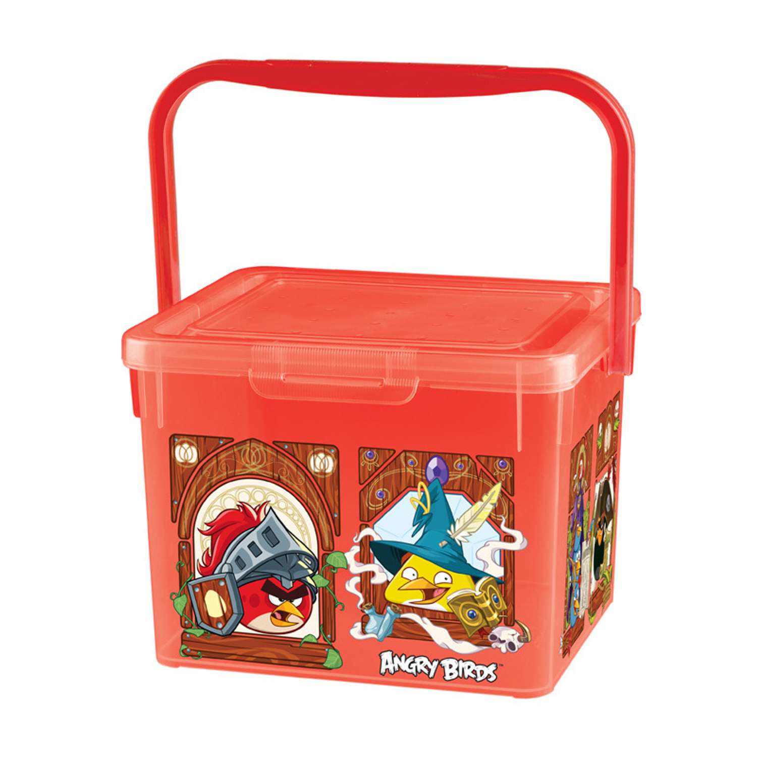 Контейнер для игрушек Пластишка Angry Birds в ассортименте - фото 2