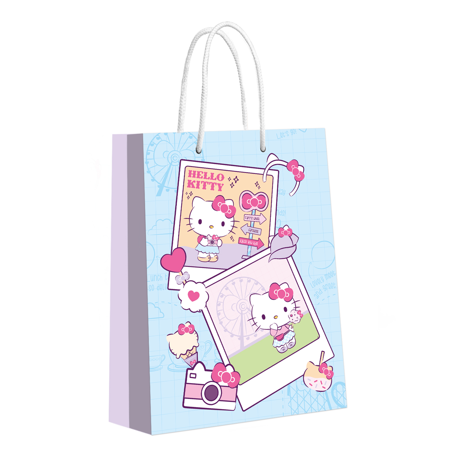 Пакет подарочный ND Play Hello Kitty-3 25*35*10 см купить по цене 219 ₽ в  интернет-магазине Детский мир