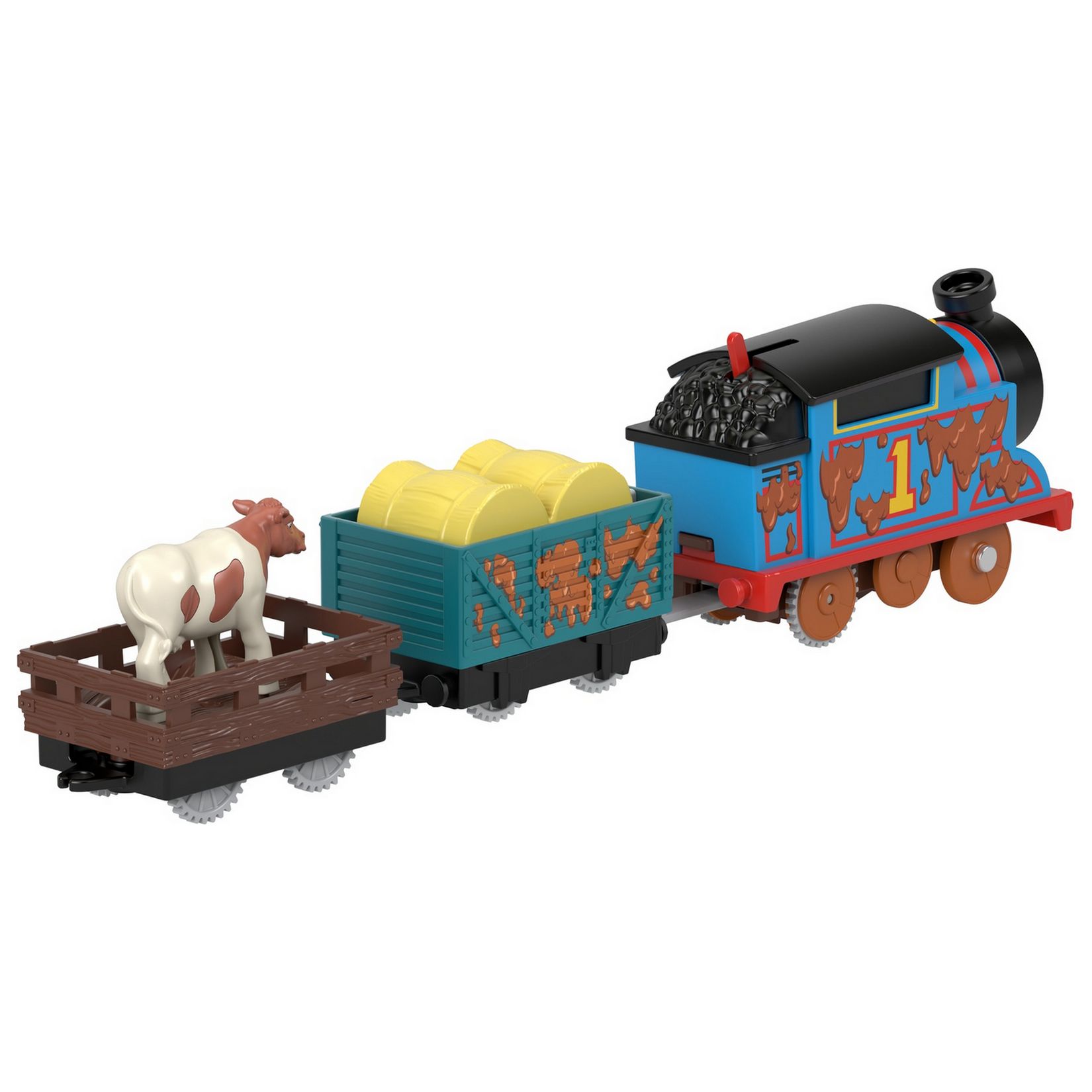 Паровозик Thomas & Friends Лучшие моменты мультфильма Грязный Томас HDY73  купить по цене 1534 ₽ в интернет-магазине Детский мир