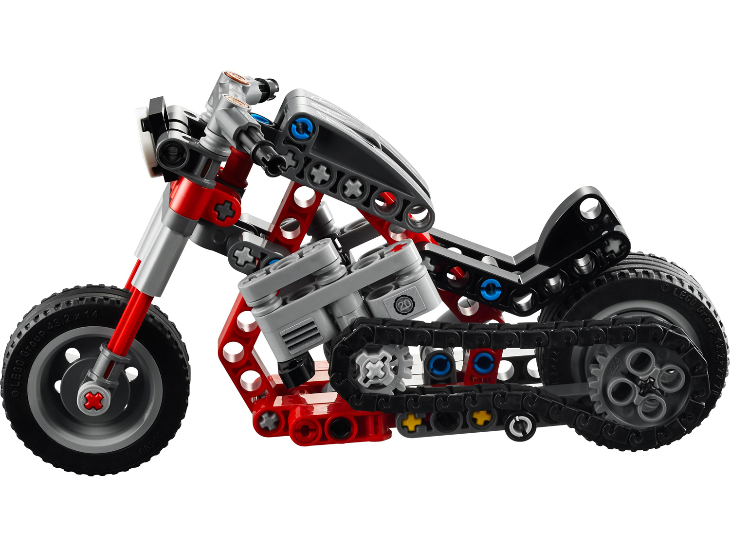 Конструктор детский LEGO LEGO Technic Мотоцикл 42132 - фото 9