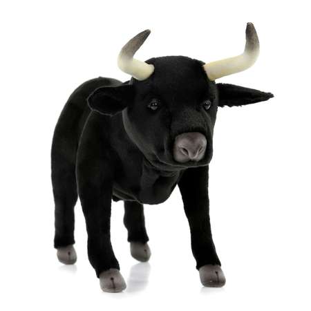 Реалистичная мягкая игрушка Hansa Испанский бык 43 см