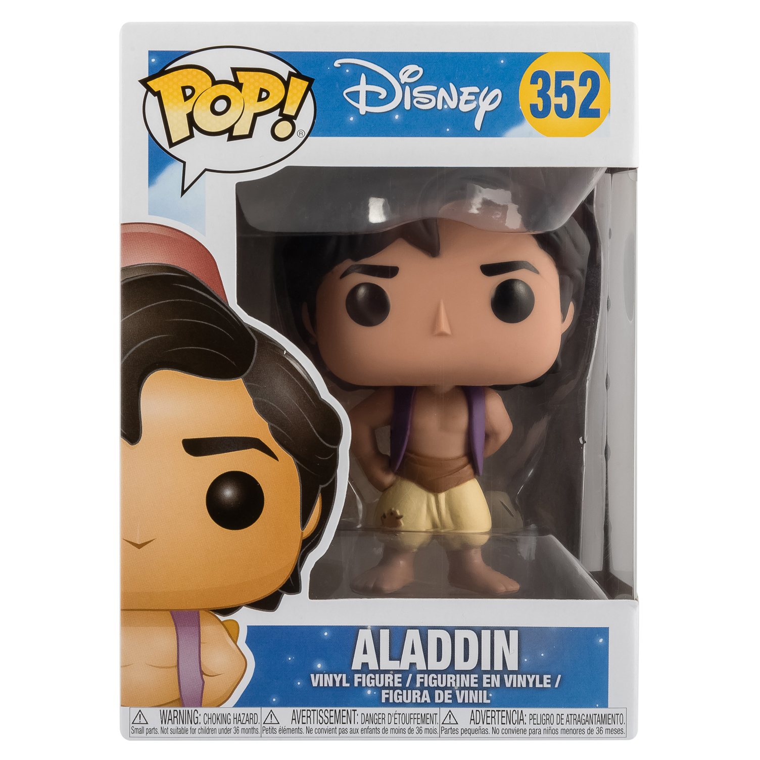 Фигурка Funko Pop vinyl Disney Aladdin купить по цене 499 ₽ в  интернет-магазине Детский мир