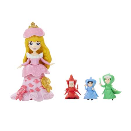 Игровой набор Princess маленькая кукла Принцесса и спальня Авроры B5342EU40