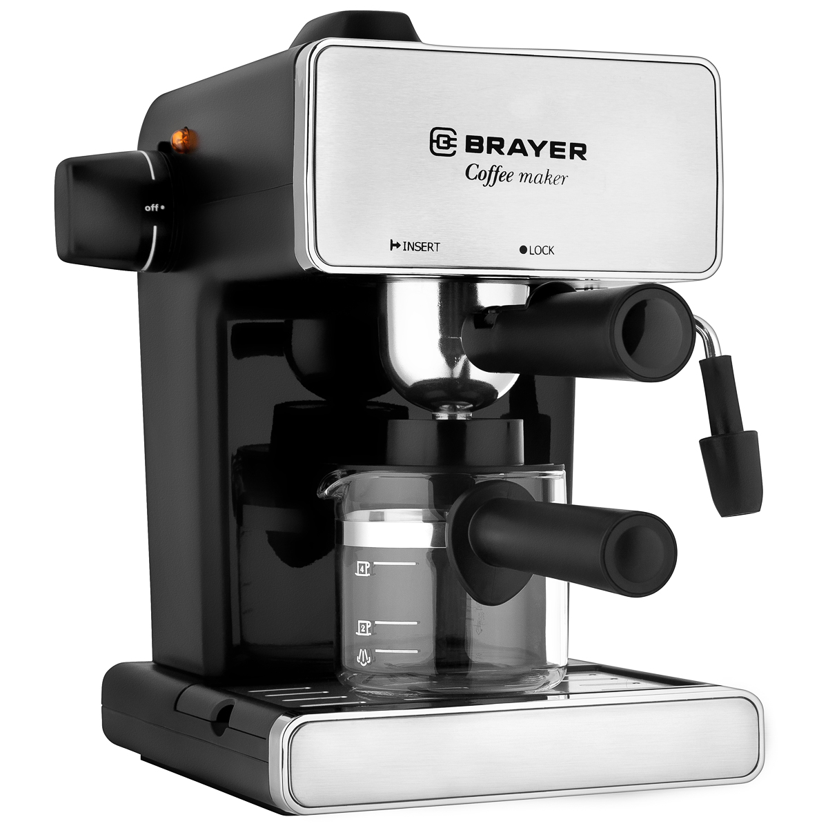 Кофеварка рожковая Brayer BR1103 - фото 1