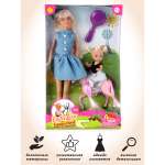 Кукла модель Барби Veld Co с малышкой и лошадкой