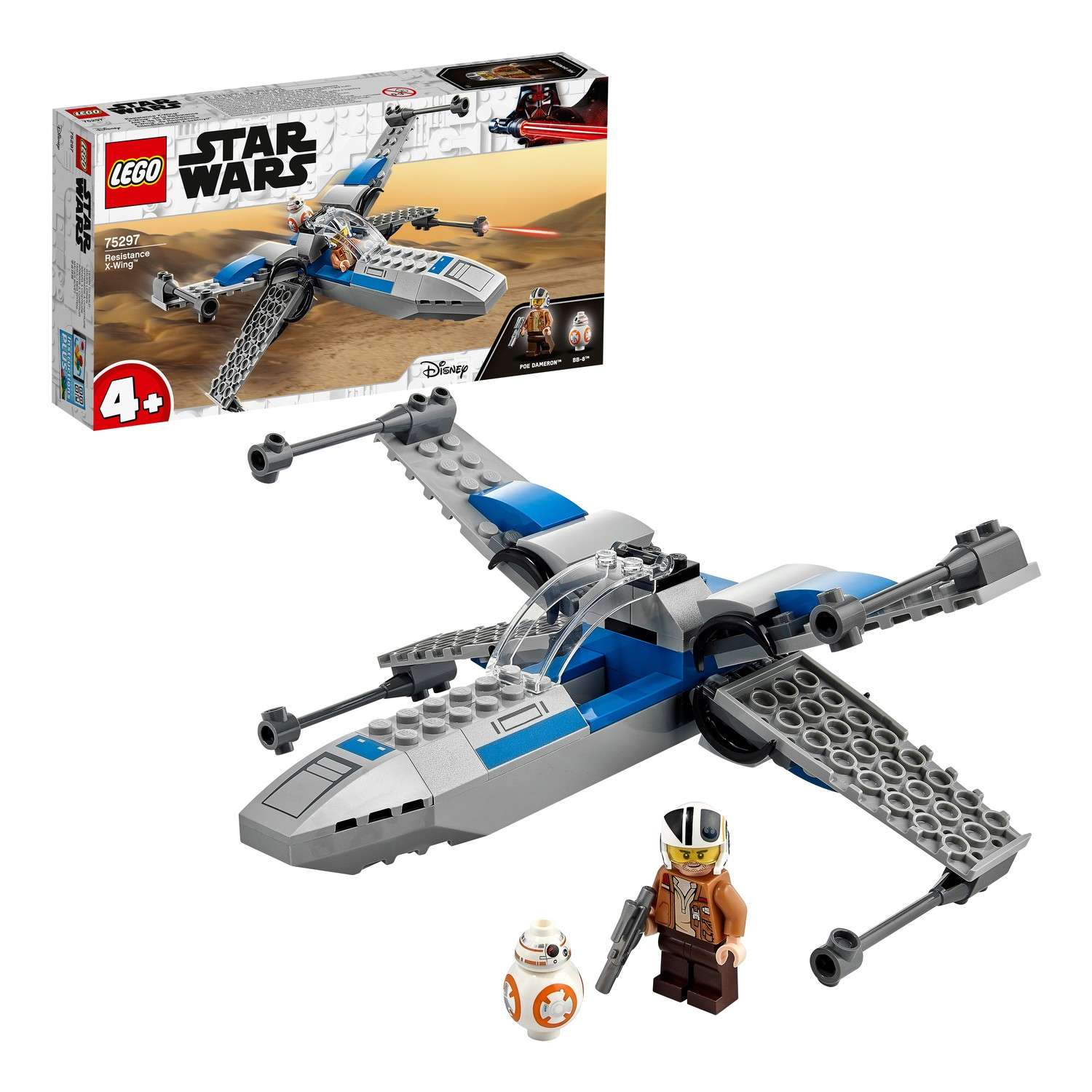 Конструктор LEGO Star Wars Истребитель Сопротивления типа X 75297 - фото 1