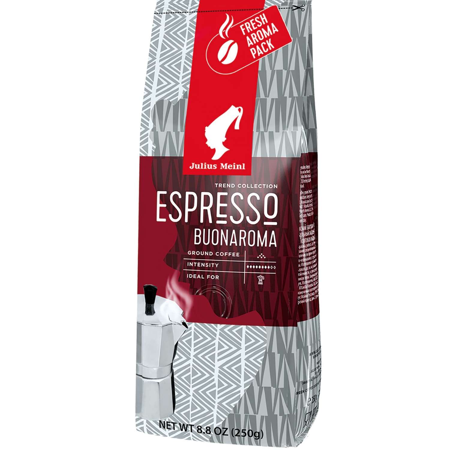 Кофе Julius Meinl молотый Венский завтрак Espresso Ароматный 250 г средняя обжарка - фото 2