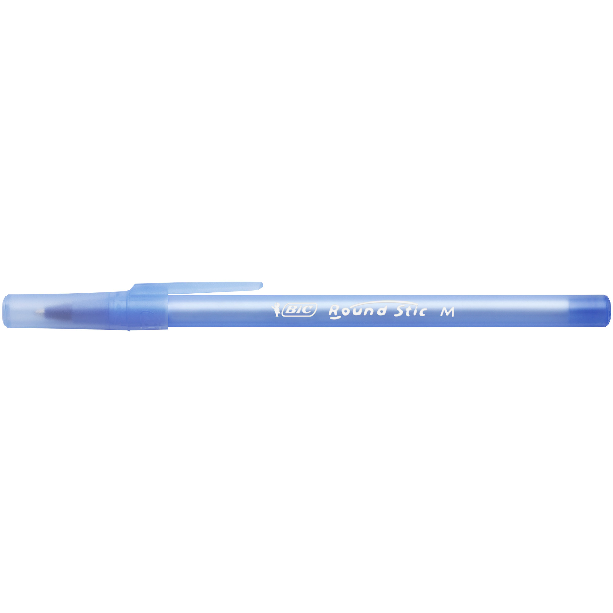 Ручка шариковая BIC Round Stic 8шт Cиний 928497 - фото 3