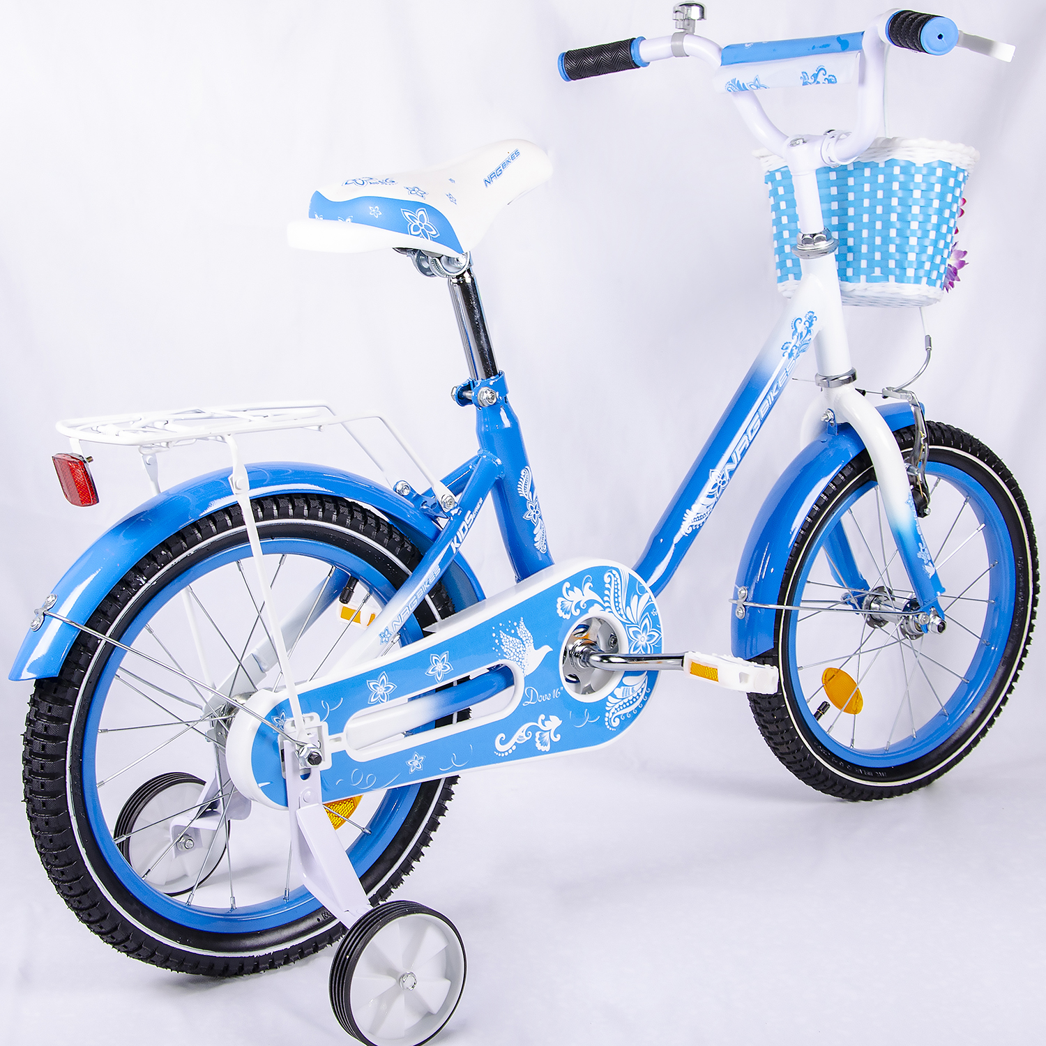 Велосипед NRG BIKES DOVE 16 blue-white - фото 4