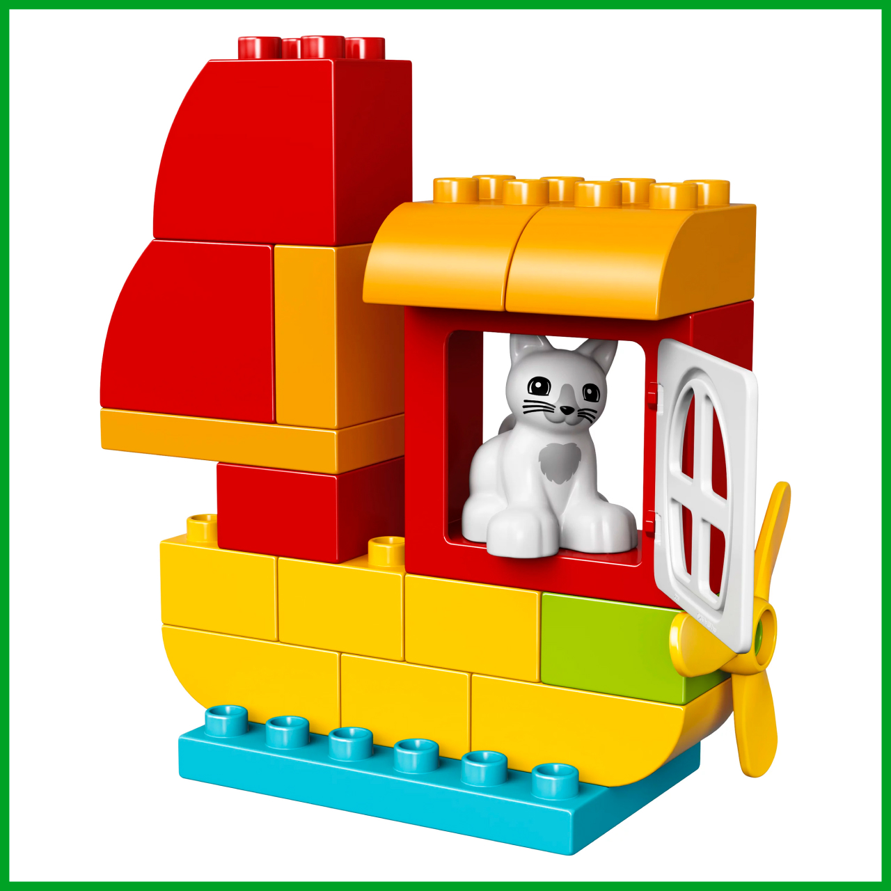 Игрушка LX Конструктор Duplo Мир животных и домов 166 деталей - фото 5