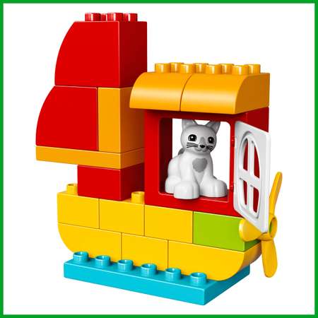 Игрушка LX Конструктор Duplo Мир животных и домов 166 деталей