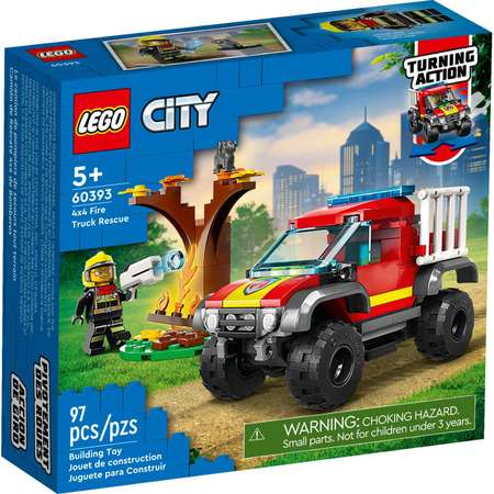 Конструктор LEGO Спасательная пожарная машина 60393