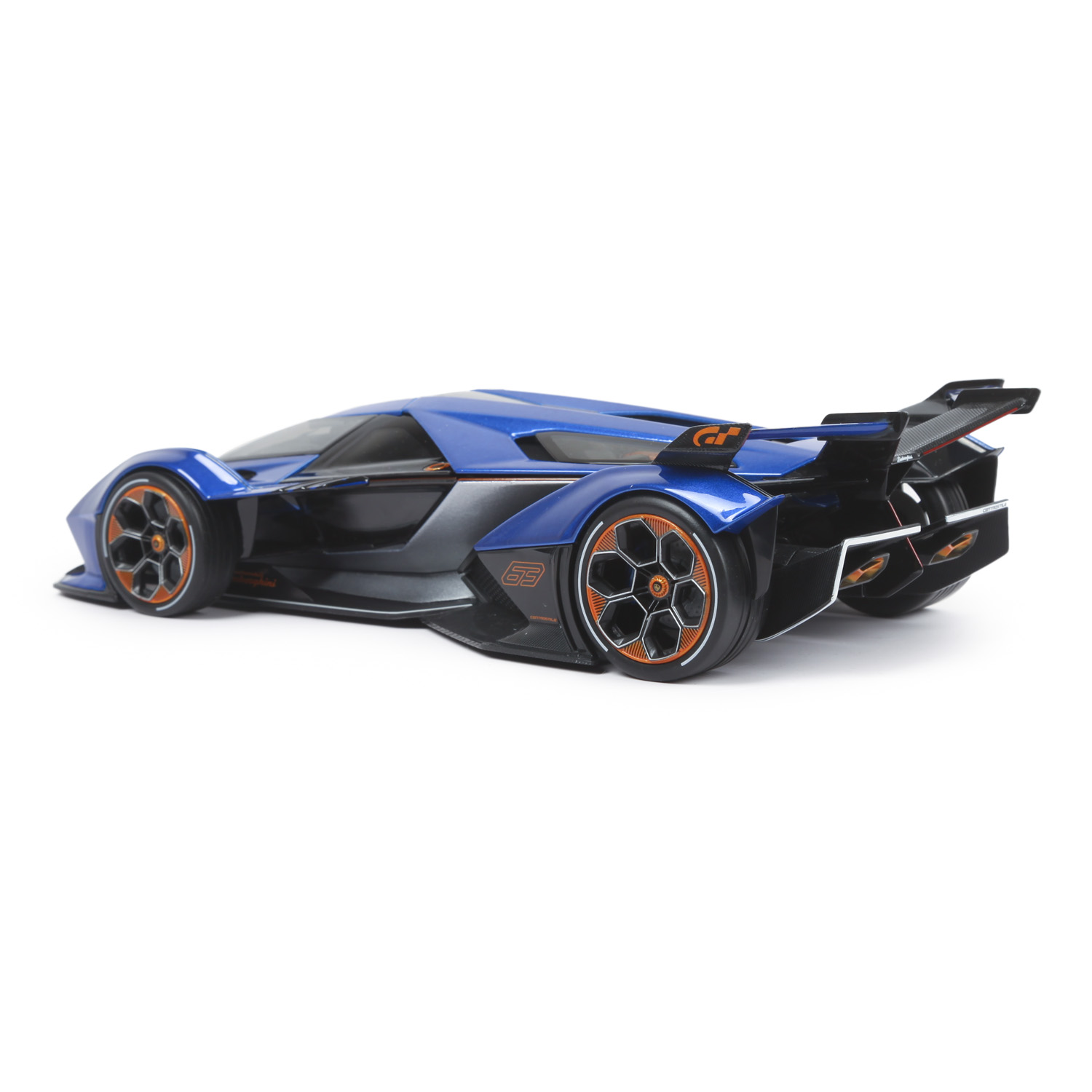 Автомобиль MAISTO Lamborghini 1:18 без механизмов голубой 36454 - фото 3