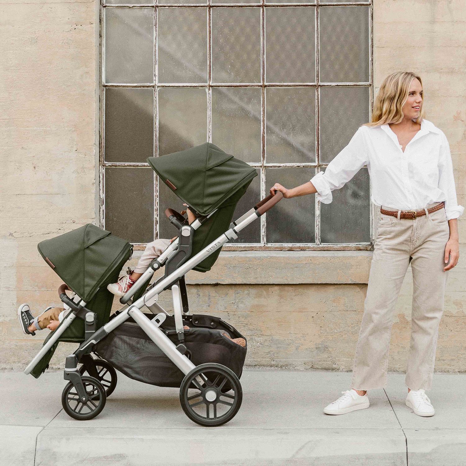 Коляска 2в1 UPPAbaby Vista V2 Hazel Оливковый - фото 17