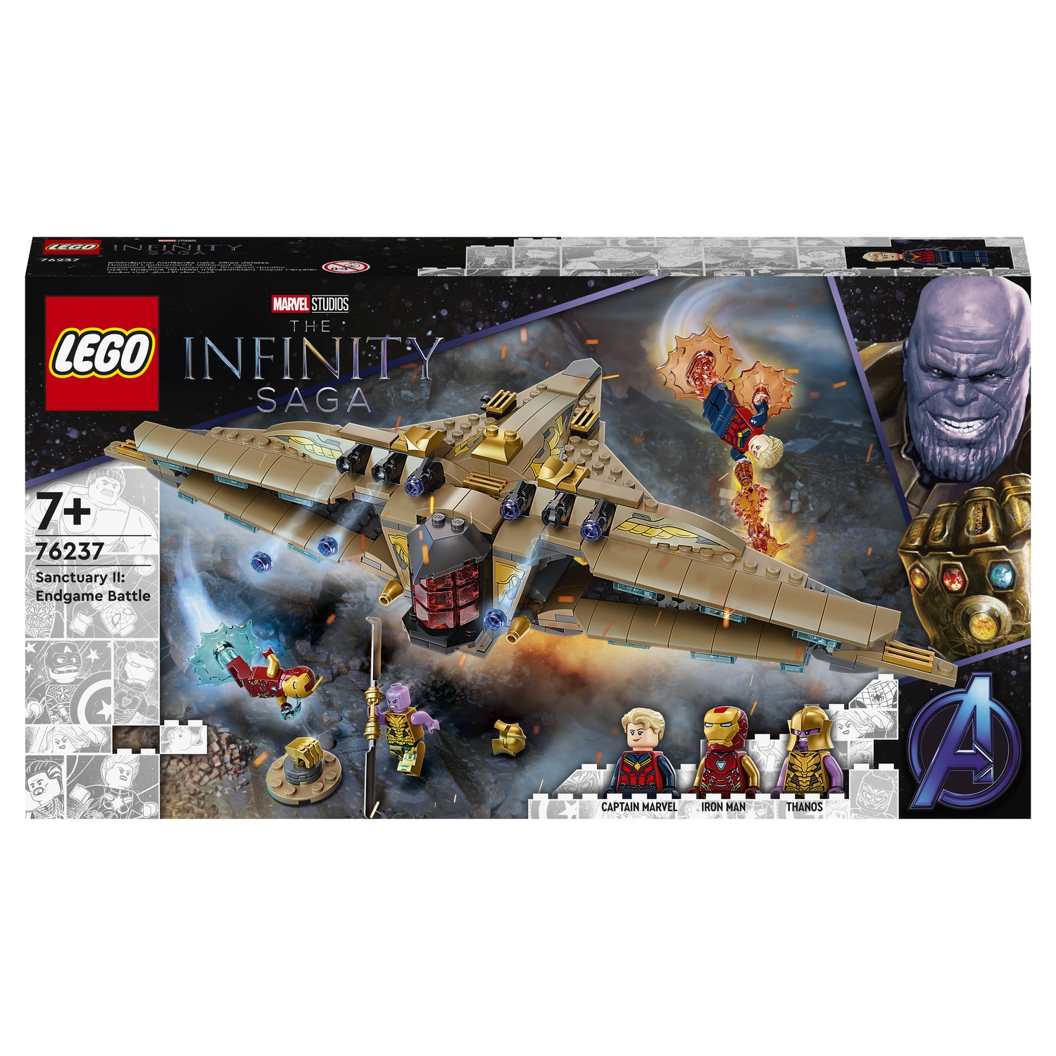 Конструктор LEGO Super Heroes Святилище II финальная битва 76237 купить по  цене 999 ₽ в интернет-магазине Детский мир