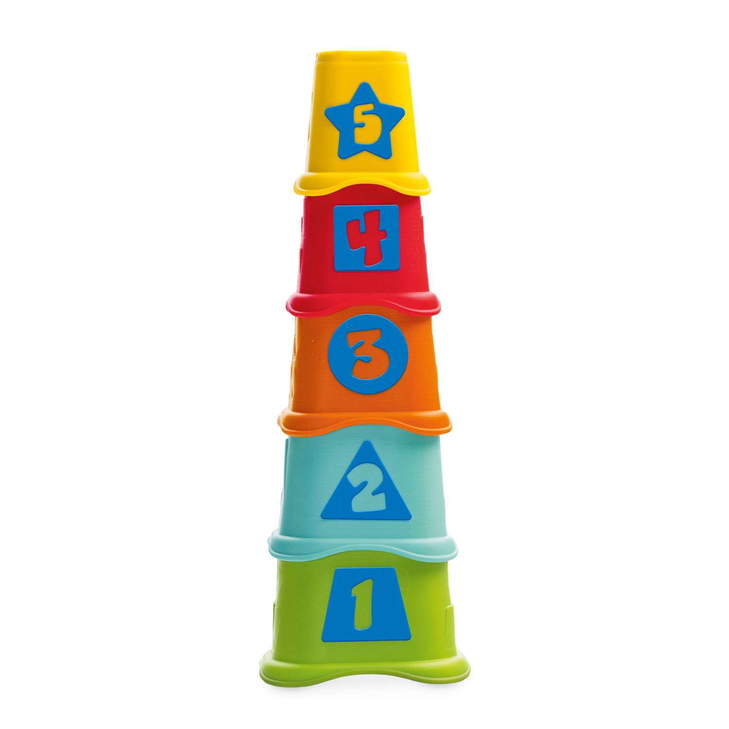 Игрушка CHICCO Развивающая пирамидка Stacking Cups - фото 1