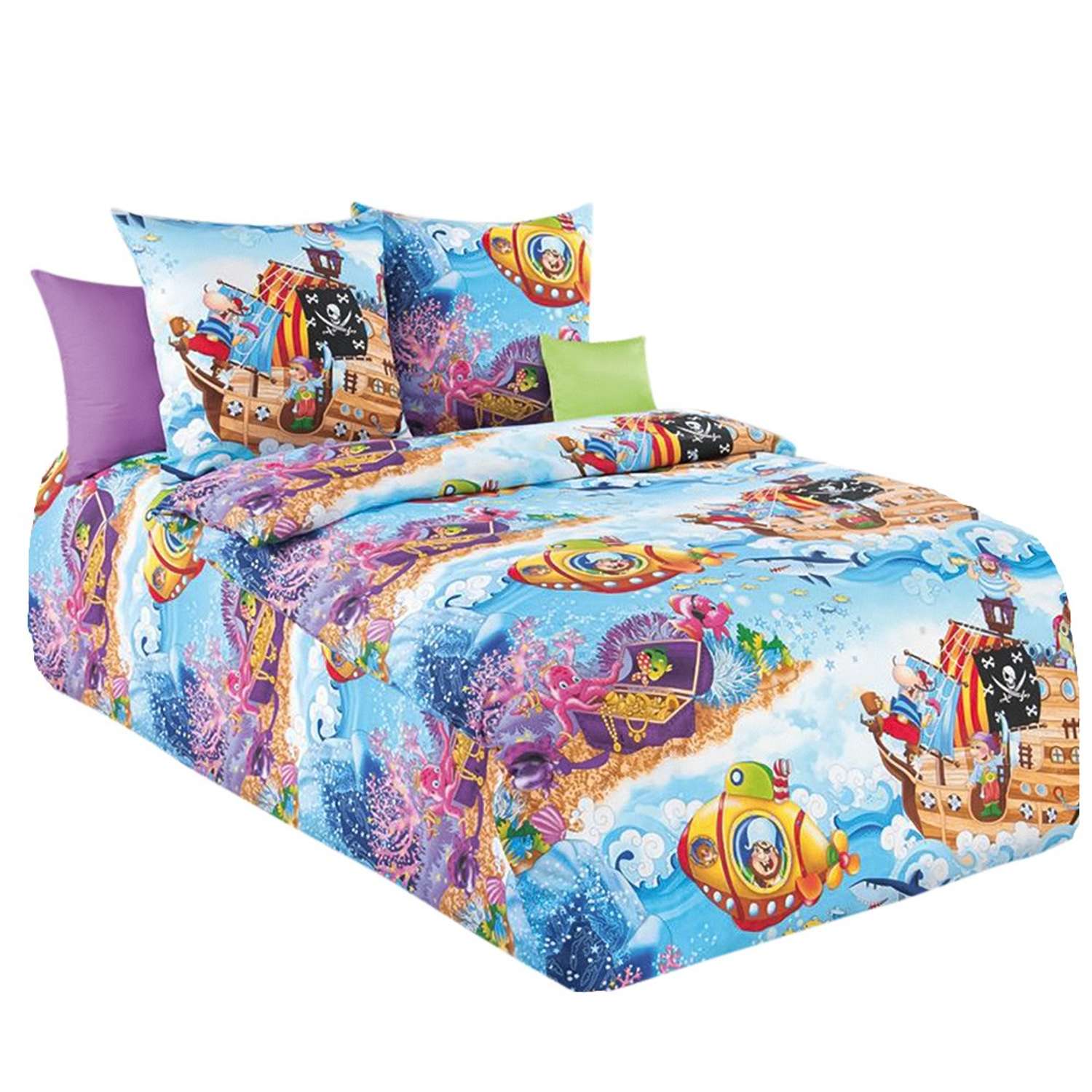 Комплект постельного белья Текс-Дизайн Пираты Текс-Дизайн - фото 1