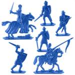 Набор солдатиков Воины и Битвы Барон Хлодомир и его люди синий цвет