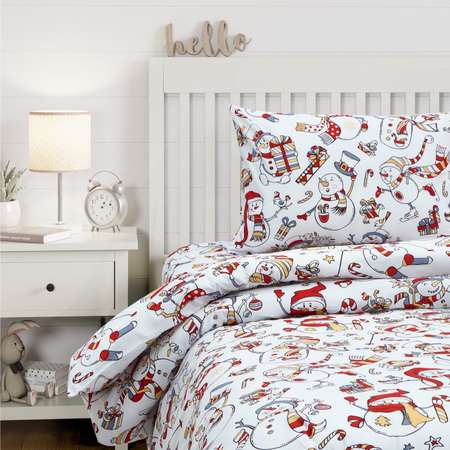 Комплект постельного белья ART SLEEP HNY-RED полутороспальный