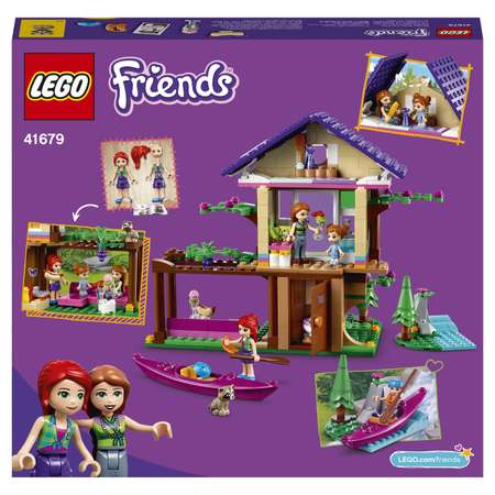 Конструктор LEGO Friends Домик в лесу блочный
