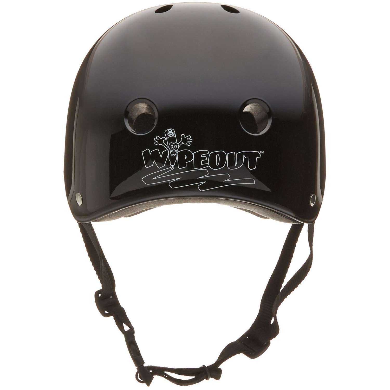Шлем защитный спортивный WIPEOUT Black (чёрный) с фломастерами и трафаретами / размер M 5+ / обхват головы 49-52 см. - фото 4