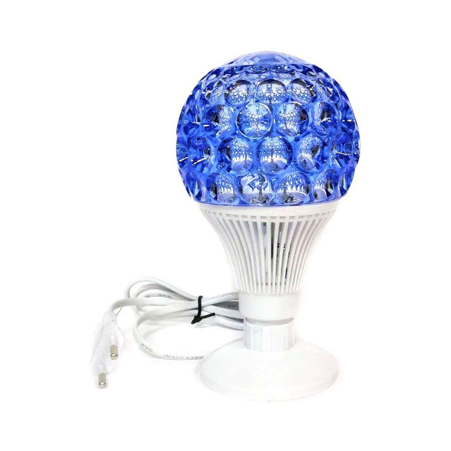 Светильник Uniglodis светящийся шар на подставке синий - фото 1