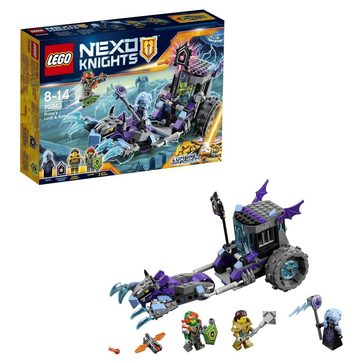 Конструктор LEGO Nexo Knights Мобильная тюрьма Руины (70349) - фото 1