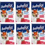 Шоколад BabyFox молочный и белый с малиной 6 упаковок по 90 г