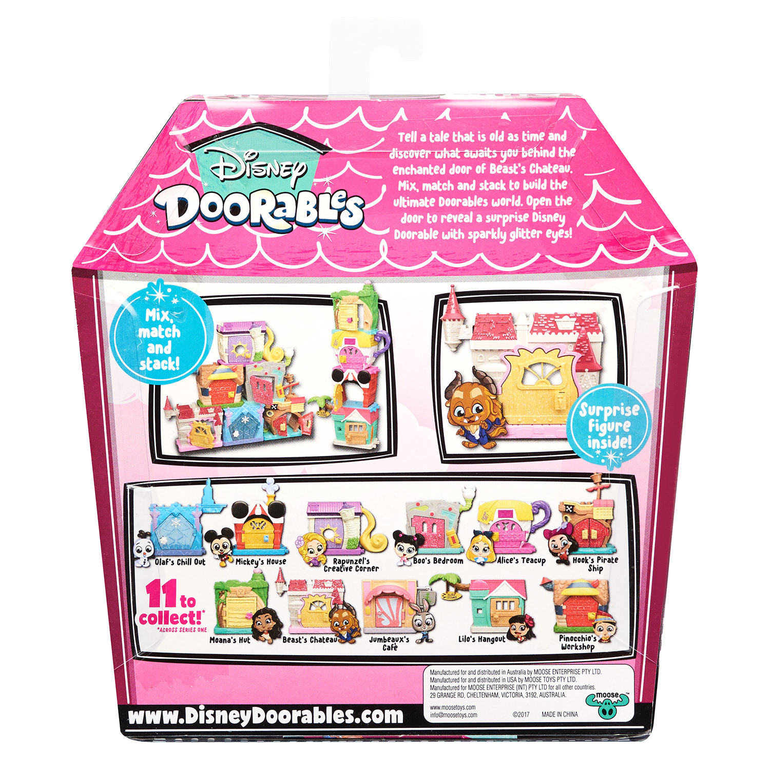 Мини-набор игровой Disney Doorables Красавица и Чудовище с 2 фигурками (Сюрприз) 69411 - фото 3