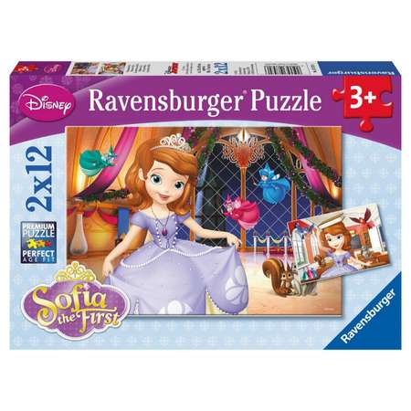 Пазлы Ravensburger Принцесса София 2х12