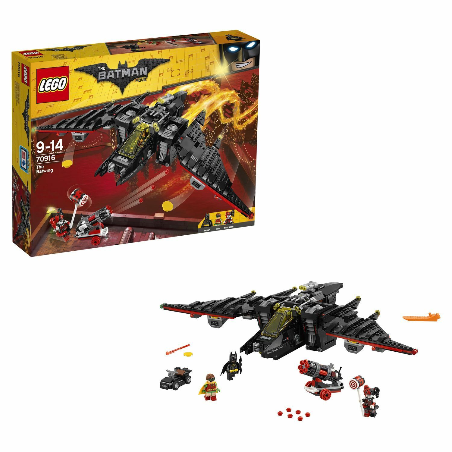 Конструктор LEGO Batman Movie Бэтмолёт (70916) купить по цене 6999 ₽ в  интернет-магазине Детский мир