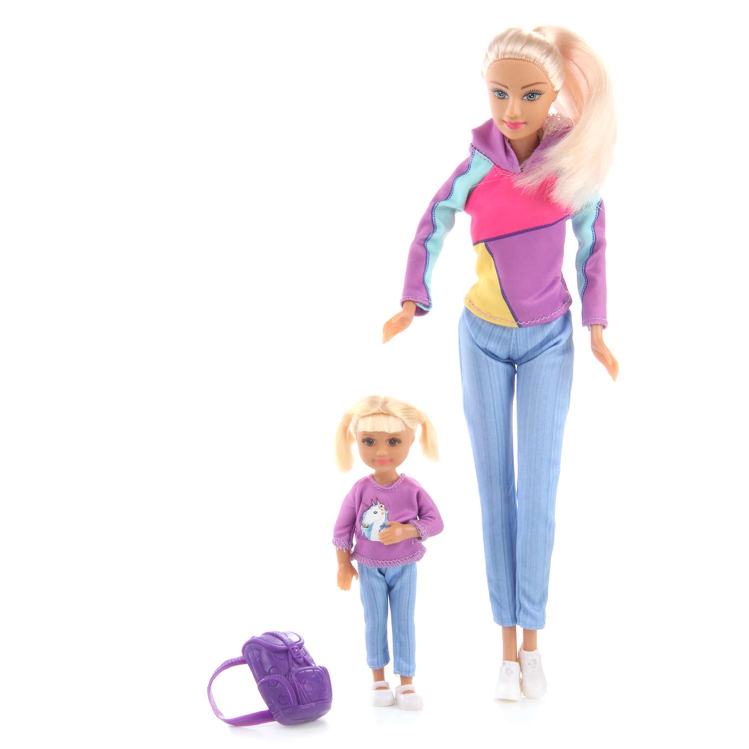 Кукла модель Барби Veld Co с ребенком и палаткой 125548 - фото 3