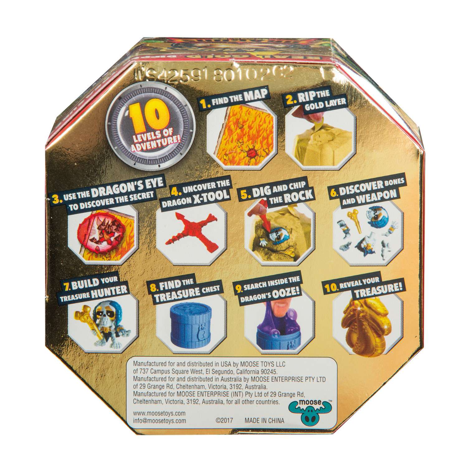 Набор Treasure X Золото драконов в непрозрачной упаковке (Сюрприз) 41507 - фото 2