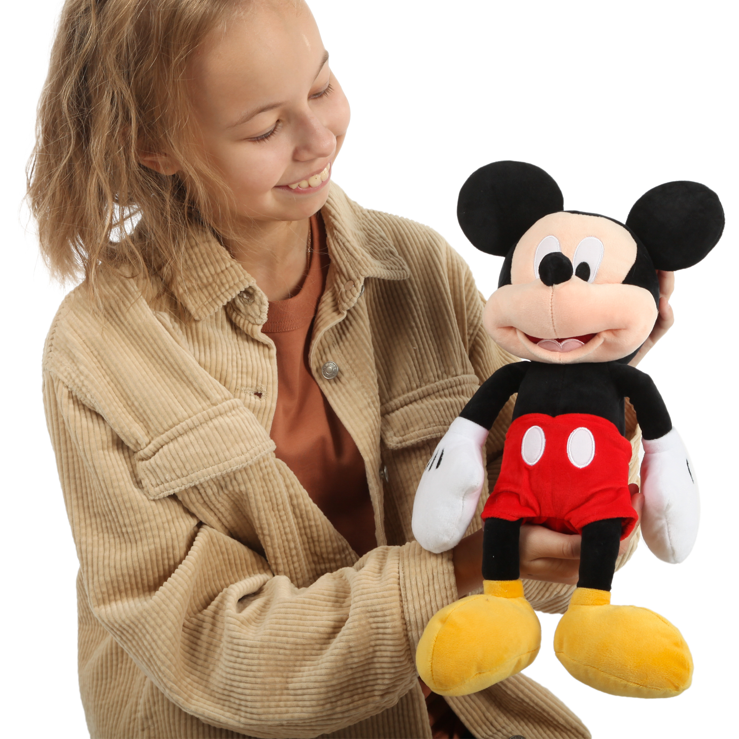 Игрушка мягкая Disney Микки Маус TC-6215 купить по цене 999 ₽ в  интернет-магазине Детский мир