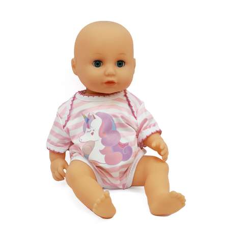 Одежда для пупса SHARKTOYS боди розовый на куклу высотой 38-43 см.