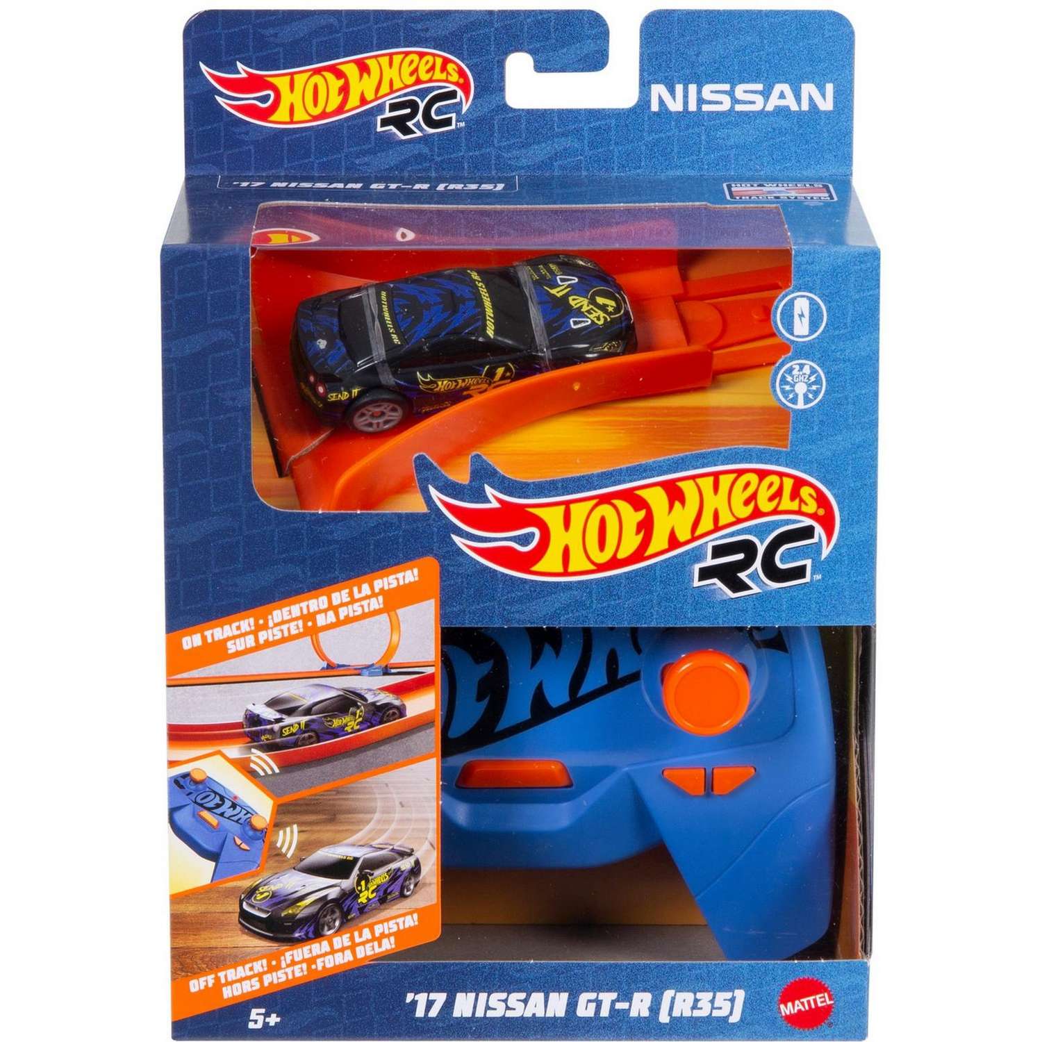 Машинка Hot Wheels РУ Ниссан GT-R 17 GWB72 купить по цене 7790 ₸ в  интернет-магазине Детский мир