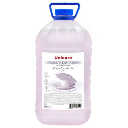 Крем-мыло UNICARE увлажняющее «Жемчужное» ПЭТ 5л