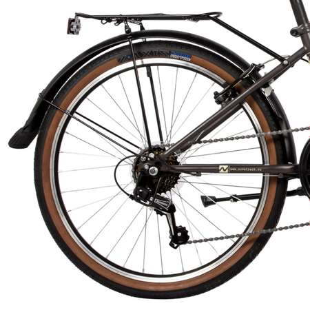 Велосипед складной 24коричнев NOVATRACK AURORA