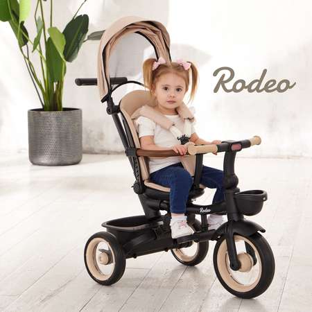 Детский трехколесный велосипед MOWbaby Beige